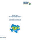 Vorschaubild GFF Call 100 Jahre NÖ