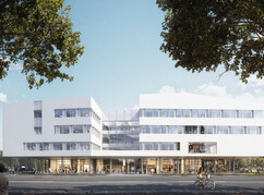 Visualisierung des neuen Campus St. Pölten