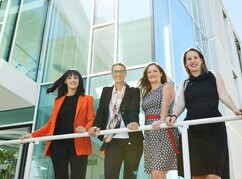Die Gründerinnen der Initiative Nicole Amberg, Lisa Cichocki, Melissa Stouffer,...